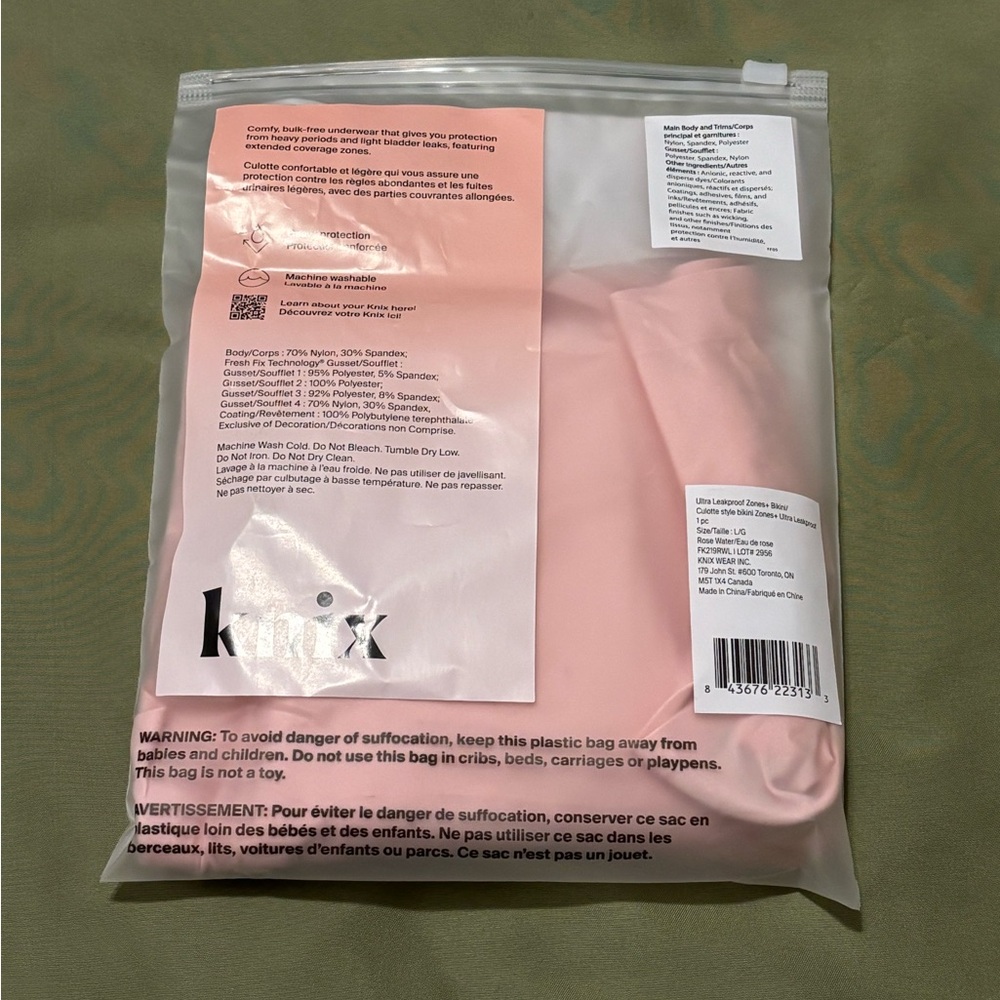 NIB Knix Ultra Leakproof Zones+ Bikini Underwear - Picture 3 of 16